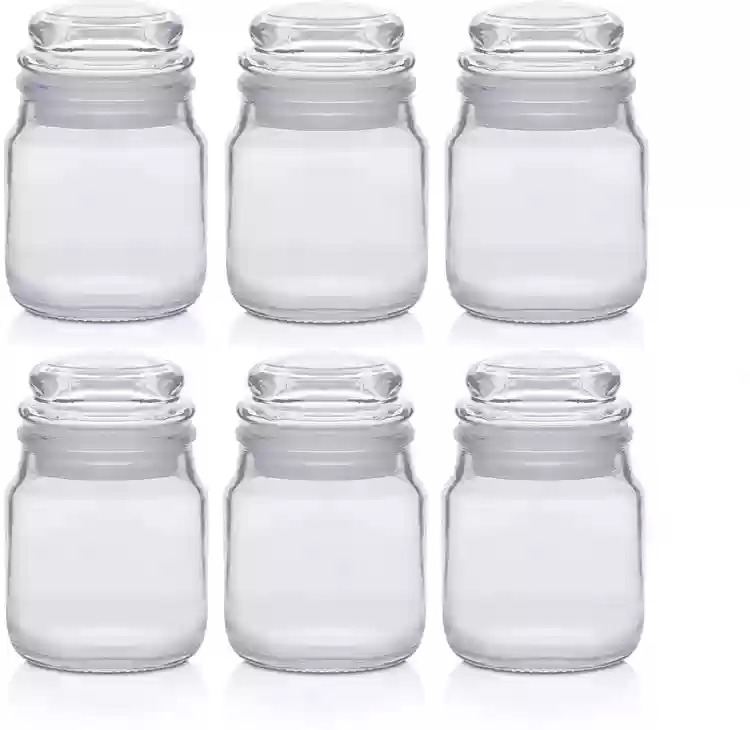 Spice Set Glass Of 6 Pic