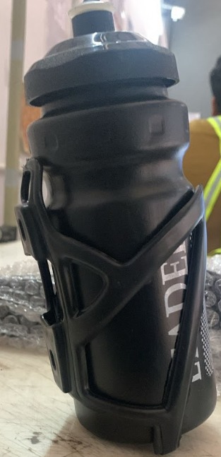 Plastic Water Bottle Black