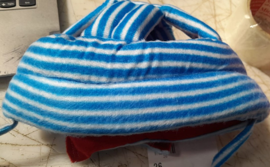 Baby Safety Helmet Blue