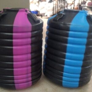 Water Tank Shape Piggy Bank Plastic Multicolour Pack Of 2