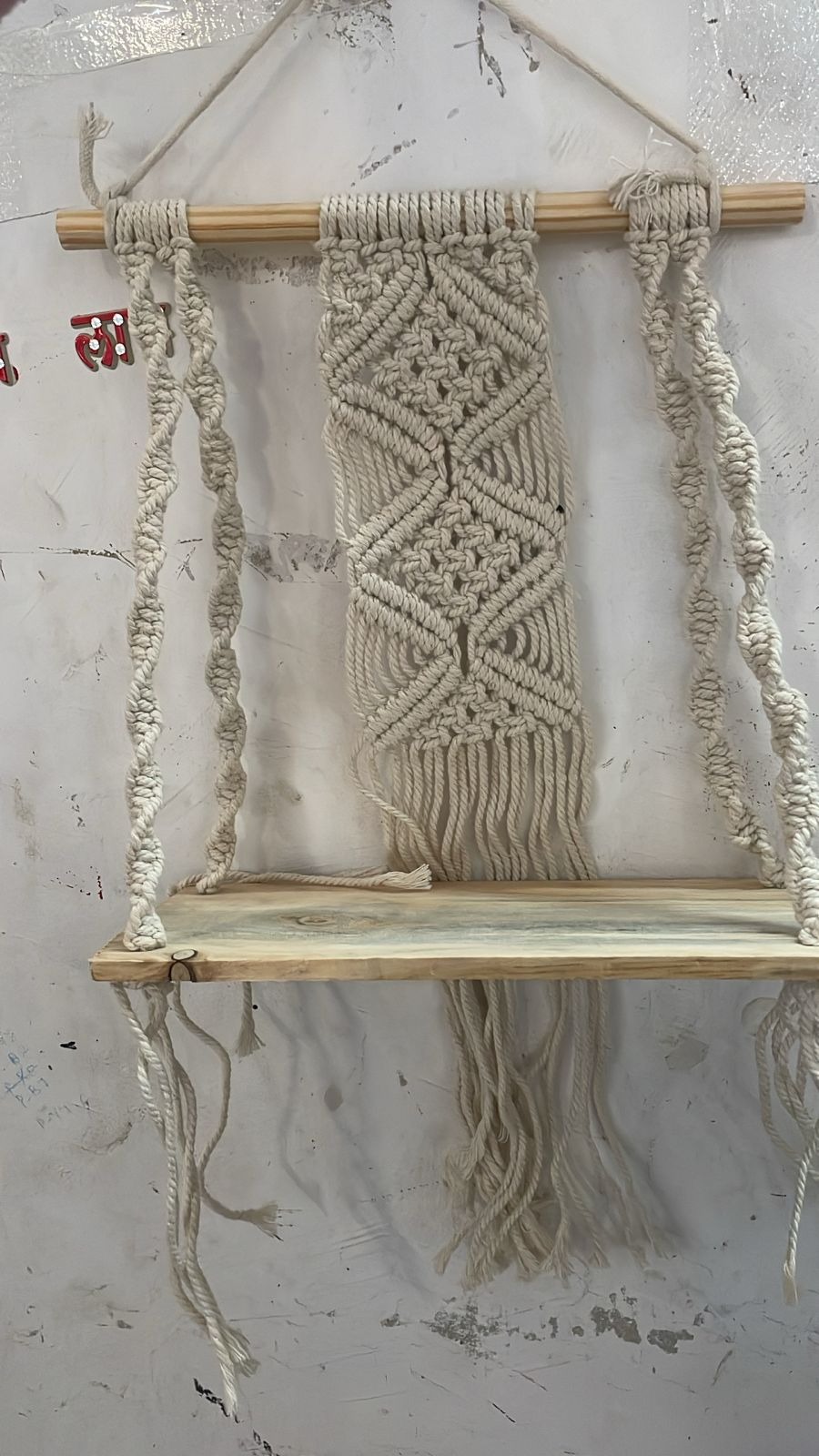 Wall Hanging Shelf Boho Home Decor
