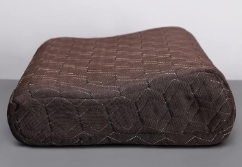 La Verne High Density Comfort Memory Foam Pillow Size 24 X 16 X 4 Inch Brown