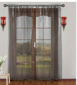 Pvc Transparent Ac Door Curtain 9 Feet