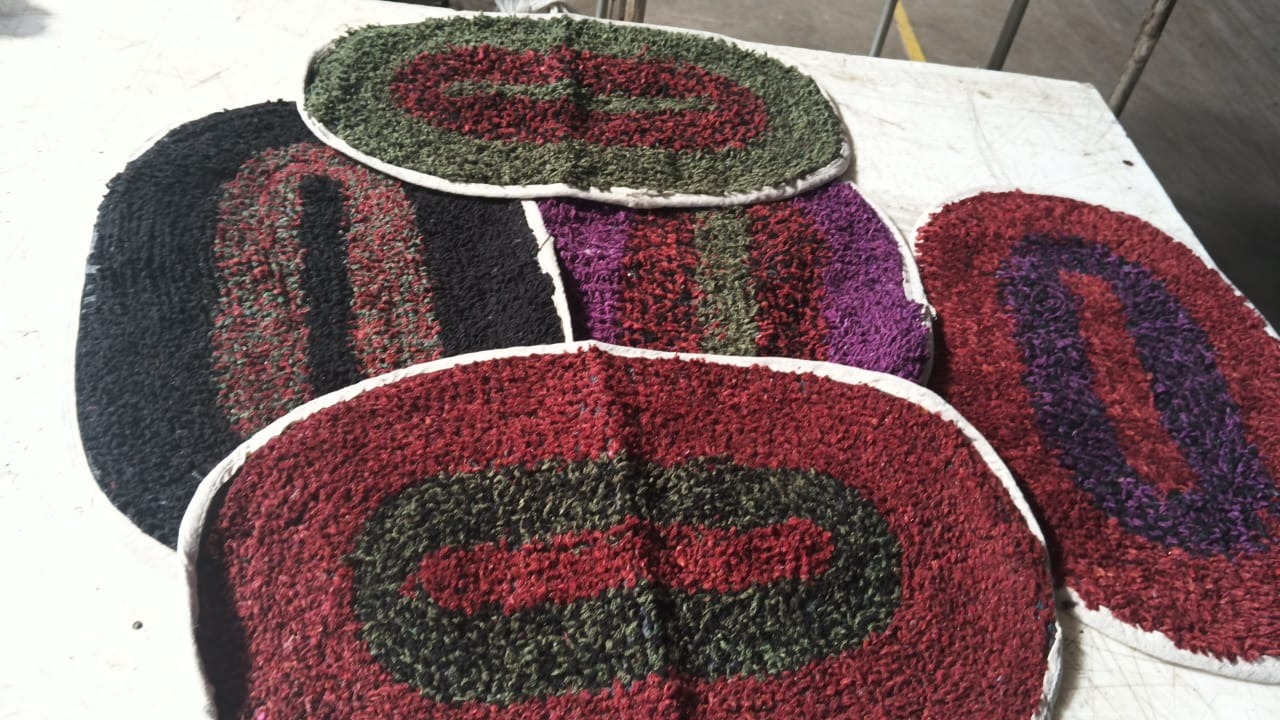 Multi Colour Door Mat Pack Of 5