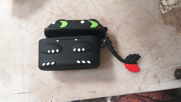 Black Colour Earbuds Cover