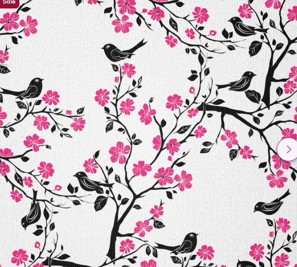 Wallpaper Pink White And Black Pc Of 4