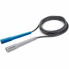 Adjustable Skipping Rope Blue Grey Color