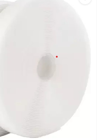 Hook And Loop Fastening Velcro Tape White Color