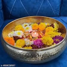 Decorative Urli Bowl For Floating Flowers