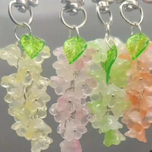 Women Men Keychains Pack Of 5
