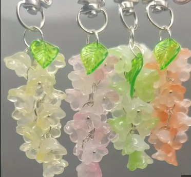 Women Men Keychains Pack Of 5