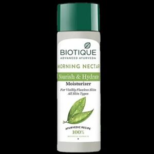 Biotique Nourish And Hydrate Skin Moisturizer Morning Nectar For Visibly Flawless Skin 190Ml