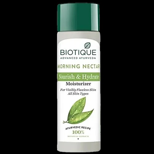 Biotique Nourish And Hydrate Skin Moisturizer Morning Nectar For Visibly Flawless Skin 190Ml