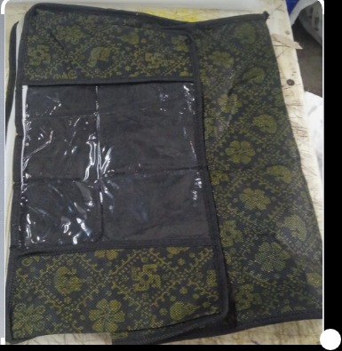 Saree Bags Cover Black Pack Of 4