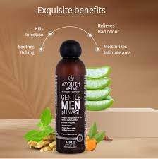 Ayouthveda Gentle Men Ph Wash 180 Ml