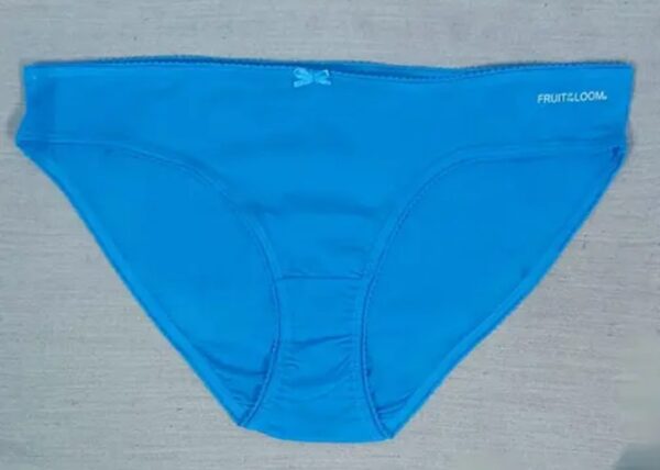 Women Sky Blue Color Panty Size L