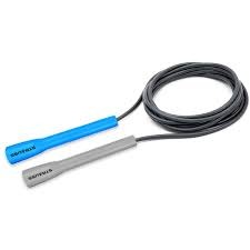 Adjustable Skipping Rope Blue Grey