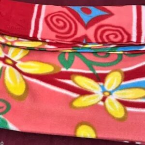 Winter Single Soft And Warm Red Print Blanket