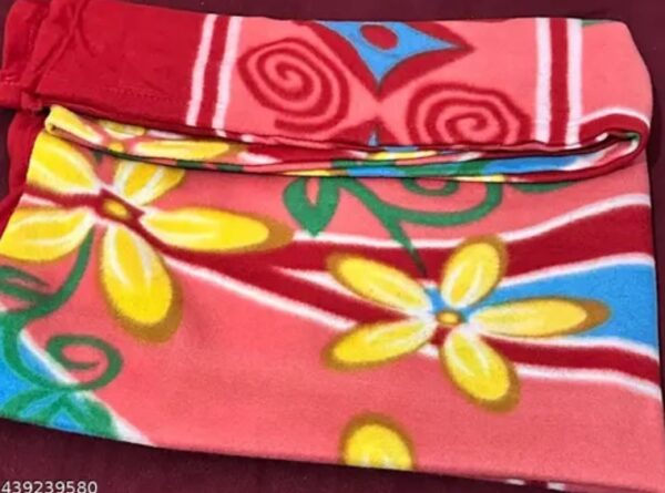 Winter Single Soft And Warm Red Print Blanket