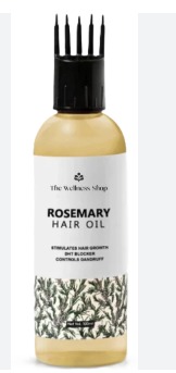 The Wellness Shop Rosemary Oil For Hair Regrowth And Strength 100Ml