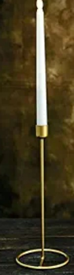 Golden Tealight Candle Holder