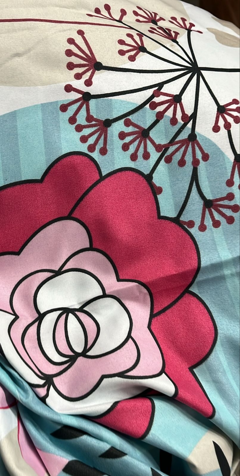 Double Bed Sheet Sky Printed