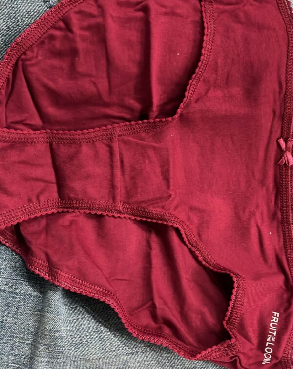 Women Panty Maroon Colour Size S