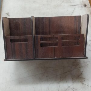 Bellicious Wooden Key Holder And Mobile Stand For Home