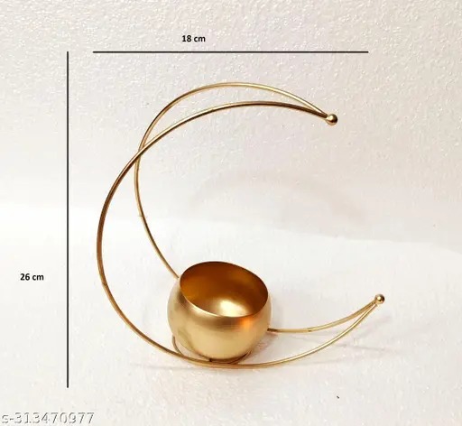 Diwali Decorative Tea Light Holder Gold Coated