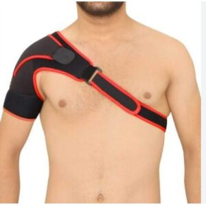 Shoulder Support Belt For Pain Red Colour