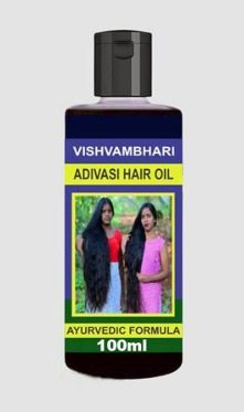 Adivasi Vishvambhari Hair Oil 60Ml Pack Of 2