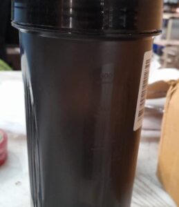 Shaker Bottle 600Ml Black