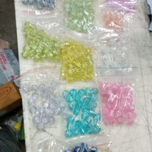 Multicolour Beads For Bracelet Raw Materials 300Gm