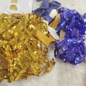 Blue And Golden Color Birthday Decoration Kit