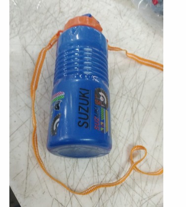 Navy Blue Colour School Water Bottle For Kids