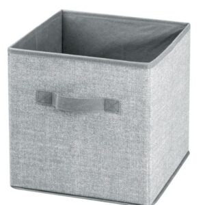 Interdesign Aldo Fabric Closet Storage Grey Color Pack Of 2
