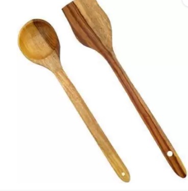 Non Stick Spatula Reusable Kitchen Tool For Cooking Baking Kitchen Tool Set Of 2 Brown