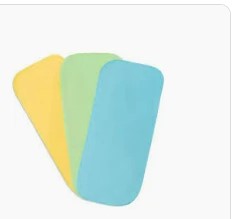 Superbottoms Reusable Stay Dry Cloth Diaper Fleece Liners Multi Colour Pack Of 3