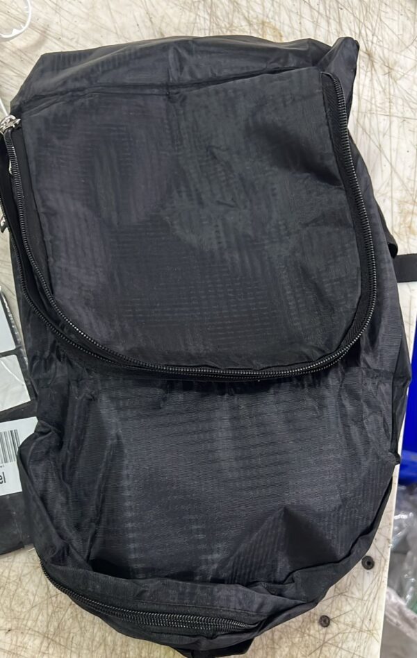 Backpack Folding Pithu Black Colour Size 15