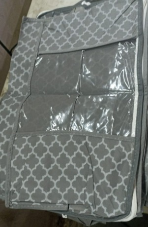 Saree Bag Grey Colour Pack Of 6