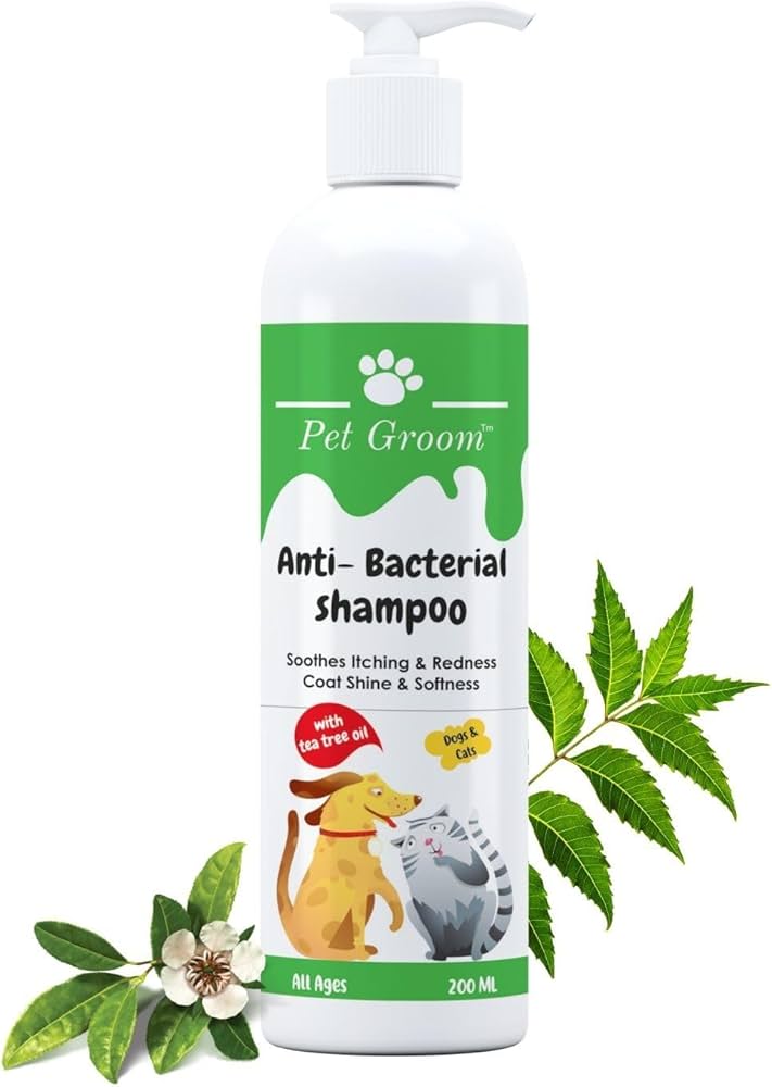 Pet Grooming Antibacterial Shampoo 200Ml
