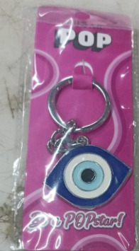 Sugar Pop Evil Eye Shape Key Chain