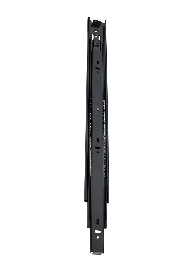 Drawer Channel 20 Inch 2 Pc Set Black