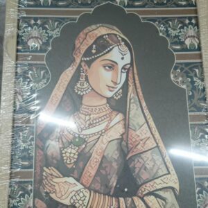Bani Thani Wall Sticker Frame Sticker Poster