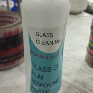 Glass Oil Film Removing Paste 100 Ml