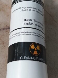 Glass Oil Cleaning 100 Ml
