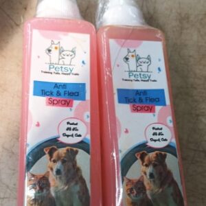 Petsy Anti Tick And Flea Spray For Dogs And Cat 200 Ml Pack Of 2