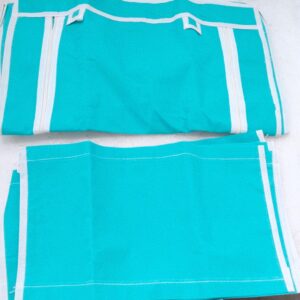 Shoe Rack Cover Only Colour Sky Blue 4 Layers