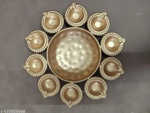 Decorative Metal Urli Elegant Stylish Home Decor