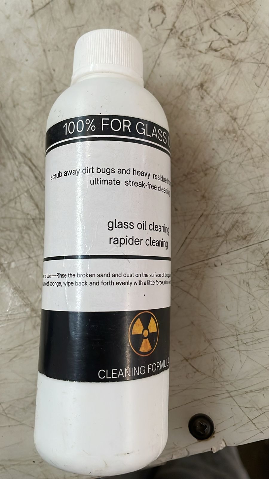 Glass Oil Cleaning Rapid Cleaning 200Ml